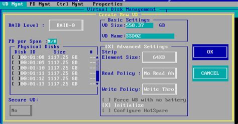 Moving from passed through disks to passed through controller