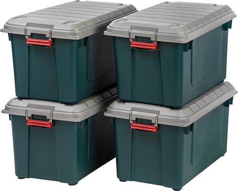 Moving storage bins. Our portable storage pods come in a variety of sizes to fit most people's needs. The average SMARTBOX pod is 8 ft deep, 5 ft wide, and 7 ft tall. Here's a quick rundown of what can generally fit in a standard SMARTBOX: Furniture such as couches, chairs, tables, dressers, and beds. Appliances such as washers, dryers, refrigerators, ovens, and ... 