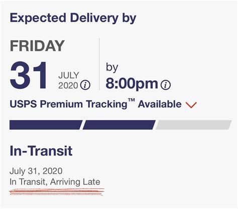 October 6, 2020 In Transit to Next Facility Your package is moving within the USPS network and is on track to be delivered to its final destination. It is currently in transit to the next facility. October 2, 2020, 2:41 pm USPS picked up item RIVERSIDE, CA 92508. Note that the "October 6, 2020" will change to "October 7, 2020" tomorrow and so on.