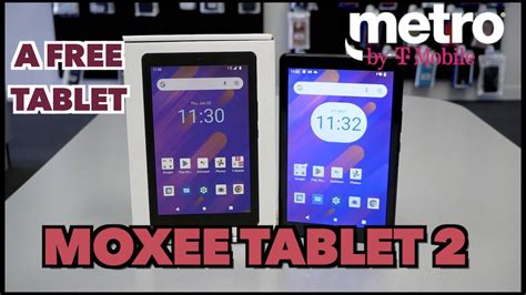 Moxee tablet 2 (metro by t-mobile review) - YouTube