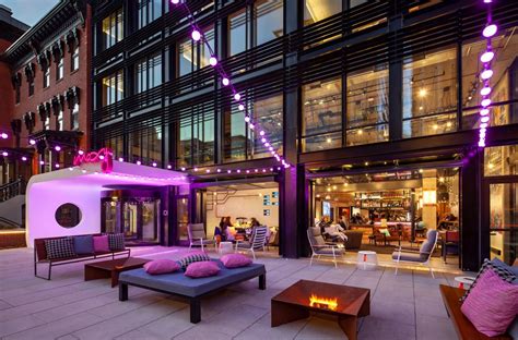 Moxy hotel washington dc. Moxy Washington. A thoroughly modern hotel in the center of Washington. The Moxy's Instagrammable flourishes, upbeat staff and hip yet relaxed bar and lounge space appeal to on-the-go, fun-loving travellers. Lively music makes it feel like a party's going on all day. Originally published by The Telegraph (view article) 