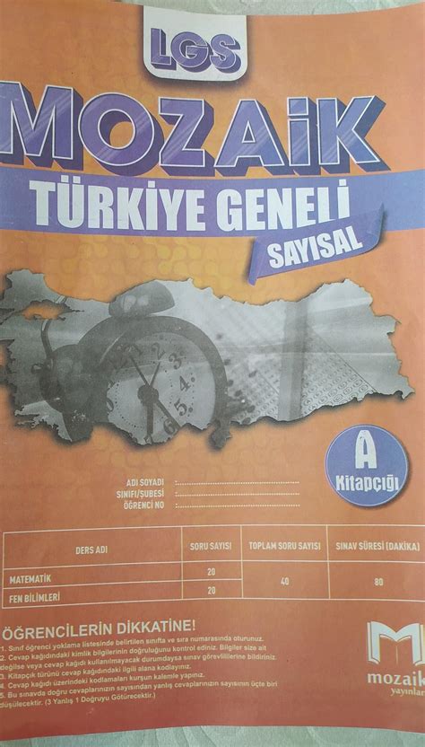 Mozaik Türkiye Geneli LGS 1.