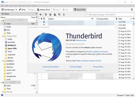 Mozilla Thunderbird for Windows
