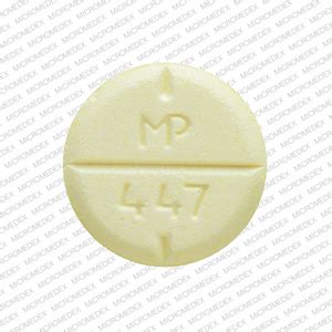 Mp 447 pill. Pill Identifier results for "MP 447". Search by imprint, shape, color or drug name. 
