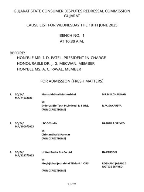 Mp state consumer commission cause list.  Feb 10, 2023 · Causelist for 01/07/2...