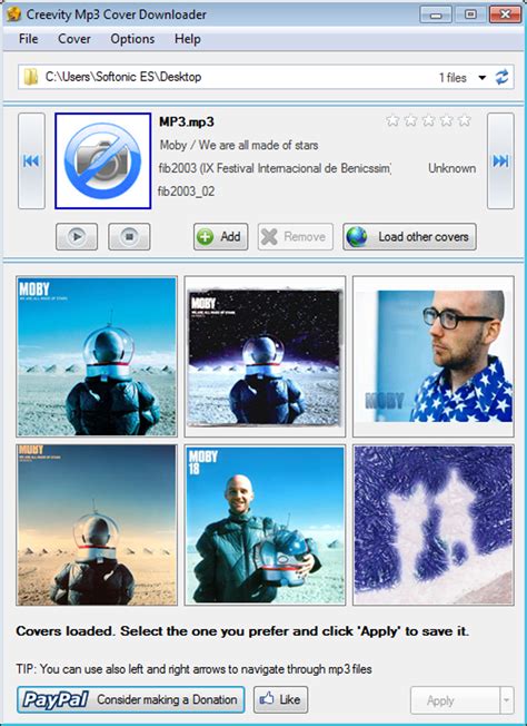 Mp3 Cover Downloader for Windows