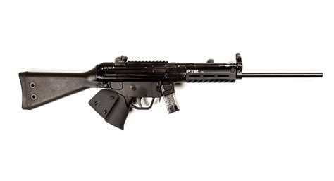 Made In U.S.A. CLUB Member Savings. HK MP5 .22 LR Semi-Auto Rifle with Faux Suppressor/Barrel Shroud. $499.99. CLUB Member Price Terms & Conditions. Purchase must be charged to your CLUB card issued by Capital One, N.A. Prices are subject to change and typographical, photographic, and/or descriptive errors are subject tocorrection.. 