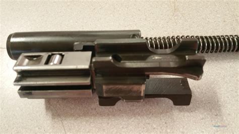 Mp5 full auto bolt. MP5 BOLT CARRIER, 9MM, FULL AUTO. New US Production High quality U.S. made MP5 9mm full auto bolt carrier. Great replacment part for your original German HK MP5 or use with other 9 mm Roller lock firearms. These are made by PTR Industries. Shipping $7.95 VIA USPS Priority / First Class Mail. 