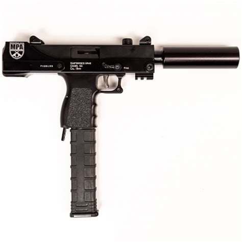 Masterpiece Arms Defender MPA30DMG 9mm Pistol (Glock Maga