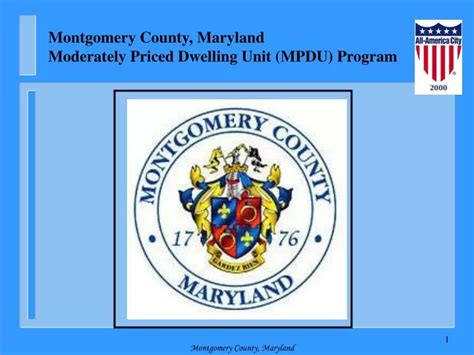 Montgomery County, Maryland. Affordable Housi