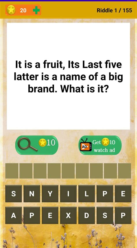 Mr Brain Riddles Brain Tease APK Download for Android 