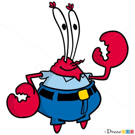 Mr Krabs Drawing