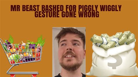 A video of a Piggly Wiggly grocery store went viral that said, "MrBeast wrong af for telling them last minute." In that video, an employee notified a massive crowd of people with their groceries that MrBeast couldn't come there for security reasons.. 