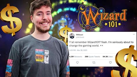 Mr beast wizard101. News. On January 16, 2021 Media and Games Invest (MGI), the company that owns Gamigo and Aeria Games, announced its acquisition of KingsIsle Entertainment. KingsIsle, the developer behind Wizard101 and Pirate101, was acquired for $126 million with up to $86 million in additional payouts if the studio hits certain revenue goals in 2021. 