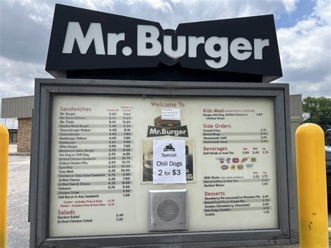 Mr burger allendale opening date. Mr. Burger in Hudsonville, MI, is a American restaurant with average rating of 3.5 stars. Curious? Here’s what other visitors have to say about Mr. Burger. Today, Mr. Burger is open from 6:00 AM to 10:00 PM. Worried you’ll miss out? Reserve your table by calling ahead on (616) 662-5088. Looking for other options with similar menus? 