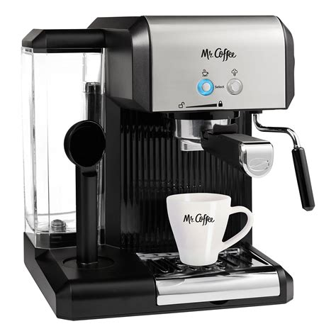 Mr espresso. Mr. Coffee ECM160 4-Cup Steam Espresso Machine. Equipped with a powerful frother, this machine makes café-rich … 