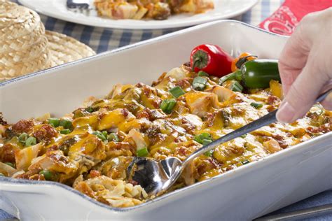 Coat chicken in ranch mixture and place over bacon pieces. Sprinkle any remaining ranch mixture over chicken. Top with remaining potato tots, cheese mixture, and bacon. Pour milk over top. Cover and cook the Chicken Ranch Casserole on LOW 4 to 4-1/2 hours or until chicken is no longer pink in center. Serve the chicken breast topped with tater .... 