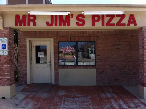  24 reviews and 13 photos of MR. JIM'S PIZZA "Like a lot of other people, I was introduced to Mr. Jim's through a "new neighbors" coupon. I'm glad I got it - I've made two additional orders since then, and my wife and I are now fans. Things we've liked: the pizza crust. I like it, and my wife likes it enough to order from Mr. Jim's over other ... . 