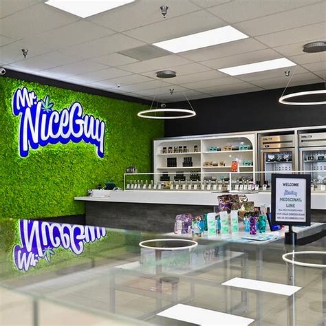 Mr nice guy dispensary la. 1460 State St, Salem, OR. Call (503) 990-6087. License 050 10079072E3A. ATM Storefront ADA accessible Veteran discount Medical Recreational. Hours and Info. sunday. 9am - 10pm. monday. 9am - 10pm. 