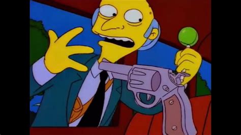 Mr. Burns Exposes His Killer - Maggie Kills Mr. Burns