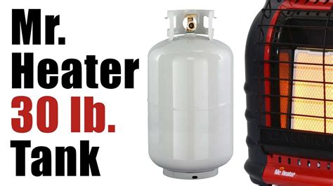 Mr. Heater Big Buddy - 30 lb Propane Tank - YouTube