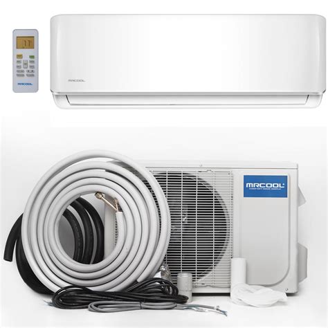 Mr. cool mini split. MRCOOL DIY 4th gen ENERGY STAR Single Zone 12000-BTU 22 SEER Ductless Mini Split Air Conditioner Heat Pump Included with 25-ft Line Set 115-Volt. Introducing the latest in home comfort technology, with the 4th generation MRCOOL DIY 12K BTU, 22 SEER ductless Heat pump system. This powerful single-zone system has the capability of … 
