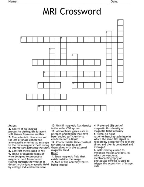 Mri output crossword. Things To Know About Mri output crossword. 