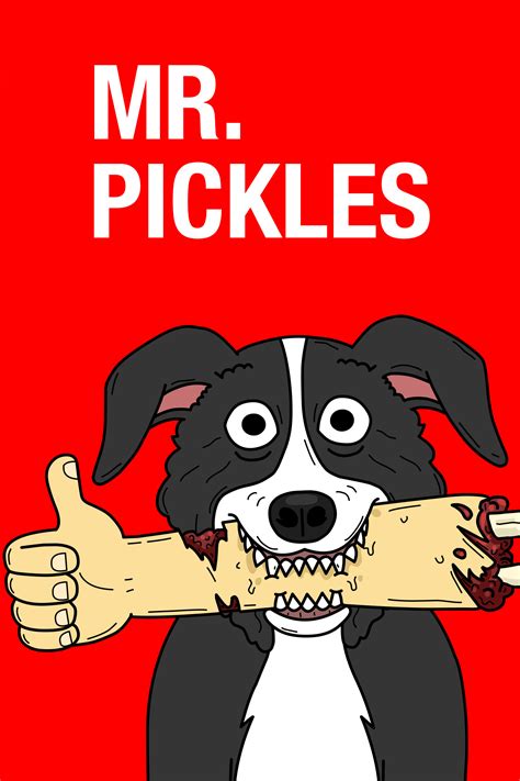 Mrpickles - Mr Pickles tortures other people by making them slaves and killing them gruesomely. A man is seen inside a cage where the lower half of his body is severed. An alien bursts from a man's stomach graphically in a movie parody. A severed finger and eyeball are shown on the ground with maggots crawling on them.