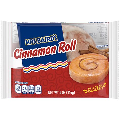 Mrs baird's cinnamon rolls. Baird, who is 73 and has iron-gray hair, is the seventh member of his family to hold the title of chairman. His grandmother Ninnie founded Mrs Baird’s in 1908 to support her eight children, and ... 