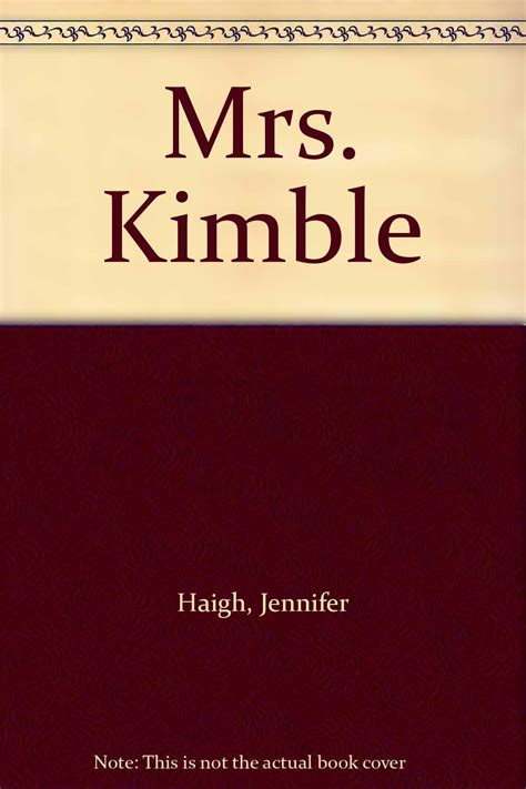 Read Online Mrs Kimble By Jennifer Haigh