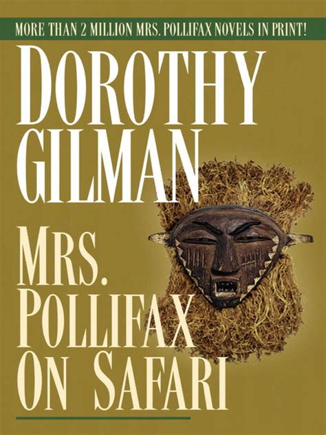 Download Mrs Pollifax On Safari Mrs Pollifax 5 By Dorothy Gilman