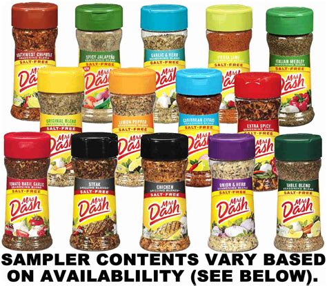 Mrs. Dash Seasoning Blends - DipHQ