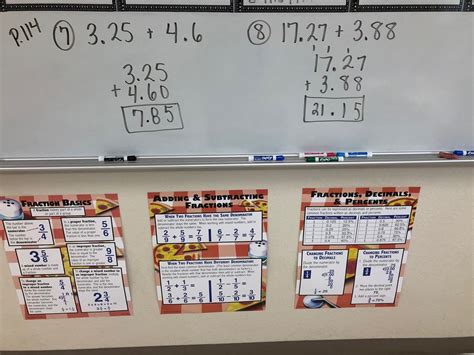 Mrs. Negron 6th Grade Math Class Lesson 5.2 Adding & Subtracting Decimals