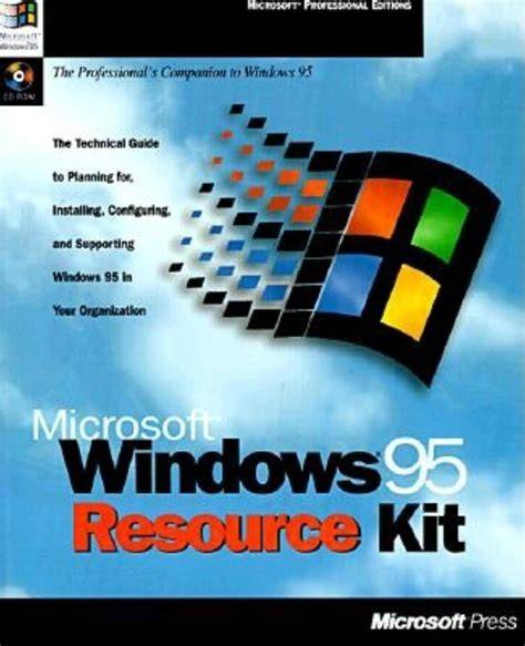 Ms Windows 95 Resource Kit (Microsoft Professional Editions)