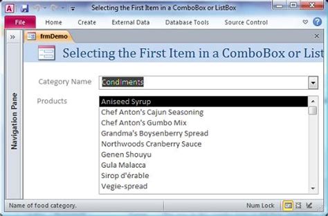Ms access vba combobox select item programmatically.  As an example: I ...
