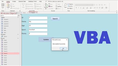 Ms access vba update record.  Jan 22, 2022 · To modify an existing reco...