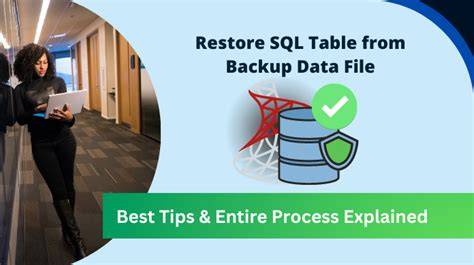 Ms sql restore table from backup.  Delete a row from that table.  Learn how t...