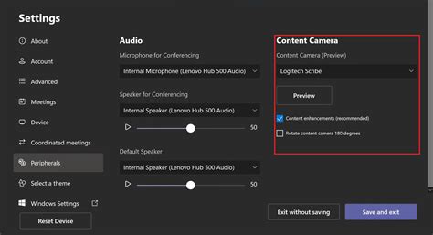Ms teams camera settings.  2 days ago · Verify devices inside Teams Ope...
