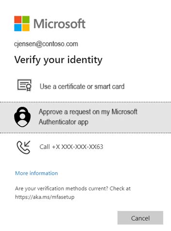 Ms verify.  1 day ago · Microsoft&rsquo;s two‑step and security‑info system operates by sendi...