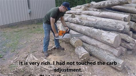 Ms660 clone failure.  I also show how well it cuts.  I can have the kit delive...