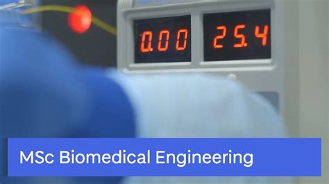The biomedical engineering department offers a Master of Science (M.S.) degree in biomedical engineering. Read to find out more.. 