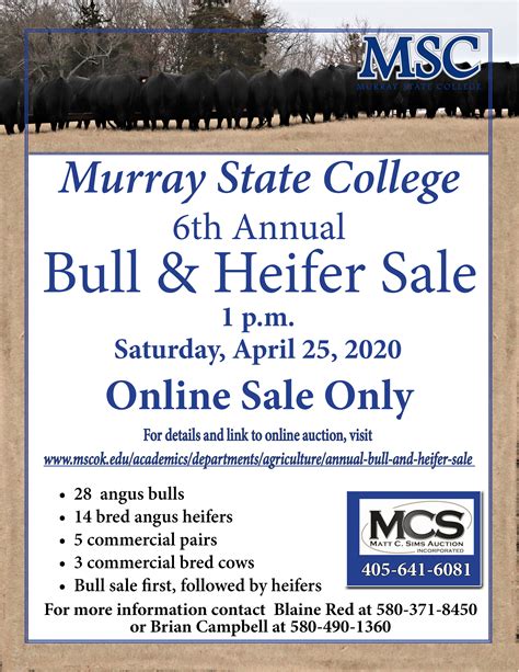 Mscok - Murray State College One Murray Campus Tishomingo, OK 73460 580-387-7000. Murray State College- Ardmore 2901 Mt. Washington Ardmore, OK 73401 (580) 319-0370