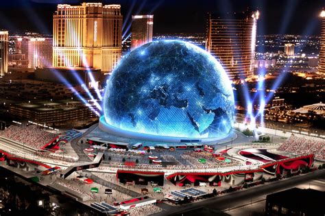 The MSG Sphere is adjacent to the Venetian Resort at 255 Sands Avenue in Las Vegas. The arena has a guest capacity of 20,o00 with 160,000 square feet of interior immersive displays. It will offer full 4D effects with spatialized audio. It is the largest spherical structure on the planet. Because…Vegas, baby. – Wendy Rush. Follow us!. 
