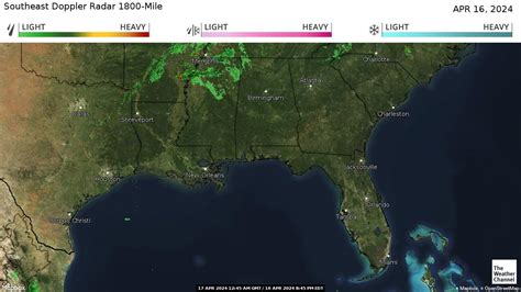 Interactive weather map allows you to pan and zoom to get unma