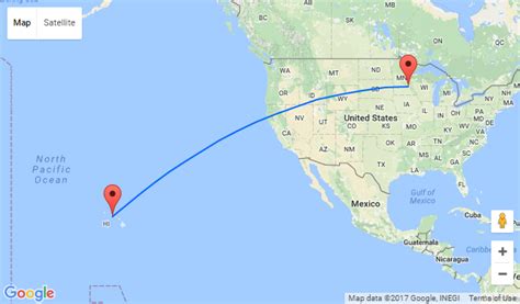 An average of 10 hours and 20 minutes. While the Minneapolis, MN Airport (MSP-Minneapolis - St. Paul Intl.) to Kahului, HI Airport (OGG) trip is lengthy, you’ll have meals and snacks, some form of in-flight entertainment …. 