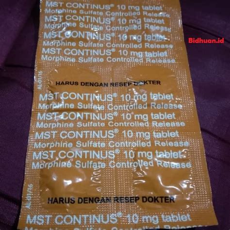 Mst Continus 10 Mg Obat Apa - BELAJAR