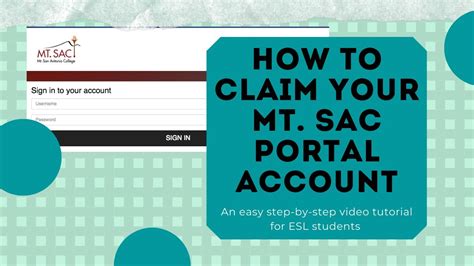 How to Claim Your Noncredit Student Portal Account · STEP 1. Type in Student ID number and click Submit. You can find your ID# on your Mt. · Step 2. Answer ...