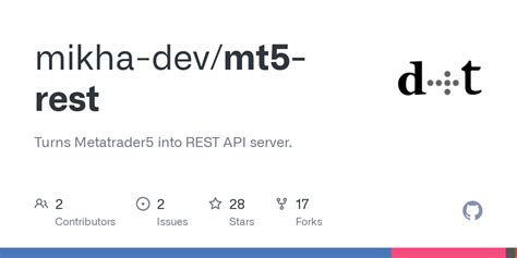 Mt5 api key.  Contribute to mikha-dev/mt5-rest development by creating an account on GitHub.  1...