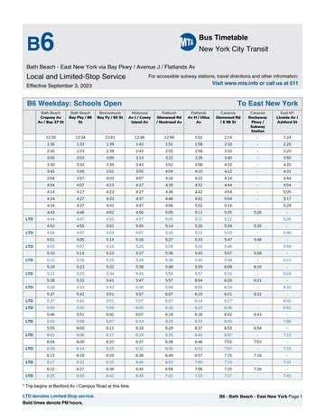 MTA Bus Time: Stop 300612 FLATLANDS AV/E 86 ST. 