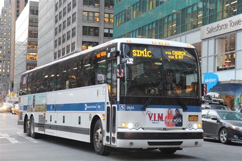 MTA Bus Time. Enter search terms. TIP: Enter an intersection, bus route or bus stop code. Route: SIM1C Eltingville - Manhattan Express. via Hylan Bl / Richmond Av..
